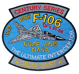 F-106 Reunion Patch 1957-1988 Embroidered