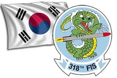 318th FIS Patch and Korea Deployment