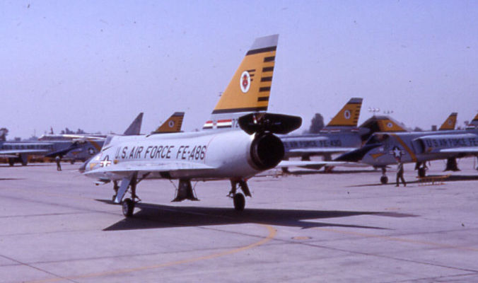 F-106 Aircraft of the 456 F.I.S. 
