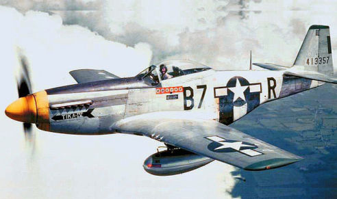 P-51 Aircraft of the 456 F.I.S. 