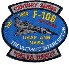 F-106 Recreated Commemorative Patch 1957-1988 (Modified Design)