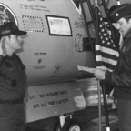 TSgt Rich Davis Reenlistment 1981