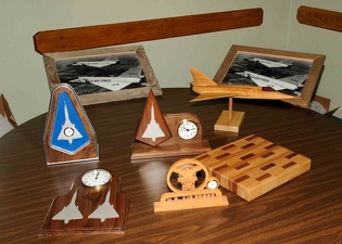 2011 Clocks   Wooden F-106